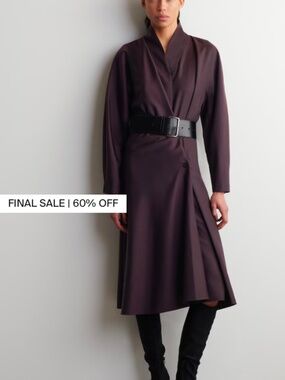 COS size 4, wool dress